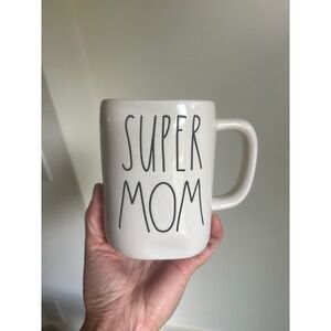 Rae Dunn cup SUPER MOM MOTHERS DAY mug coffee‎